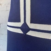 Load image into Gallery viewer, 1960s Jonathan Logan Navy Blue Drop Waist Mod Tennis Dress