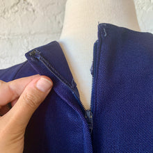 Load image into Gallery viewer, 1960s Jonathan Logan Navy Blue Drop Waist Mod Tennis Dress