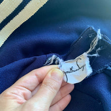 Load image into Gallery viewer, 1960s Jonathan Logan Navy Blue Drop Waist Mod Tennis Dress