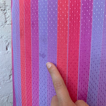 Load image into Gallery viewer, 1970s-80s Bright Summer Sunset Striped Secretary Dress