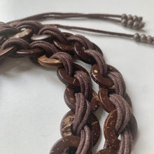 Load image into Gallery viewer, Vintage Coconut Shell Tie Belt