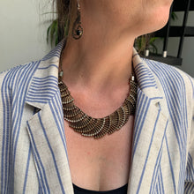 Load image into Gallery viewer, 1950s-1960s Articulating Fan Necklace