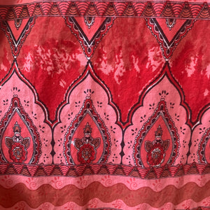 1980s-90s Pink Indian Cotton Dress/Kaftan