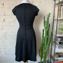 Load image into Gallery viewer, 1960s-70s Black &amp; White Handmade Mod Dress

