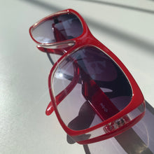 Load image into Gallery viewer, 1980s Italian Cherry Red Anne Klein II For Riviera Sunglasses
