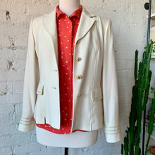 Load image into Gallery viewer, 1980s Coral &amp; Star Long Sleeve Blouse
