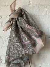 Load image into Gallery viewer, 1960s Large Pale Pink Acrylic Scarf

